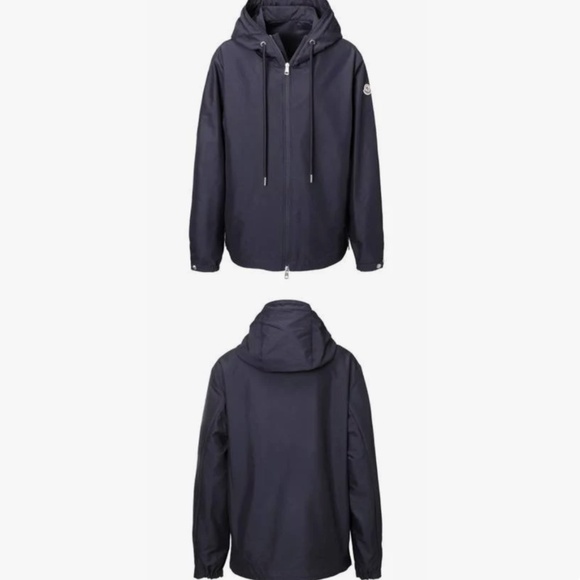 MONCLER Men's ATRIA Hooded Jacket Navy 1A00008 549 ML 742 - Picture 3 of 16